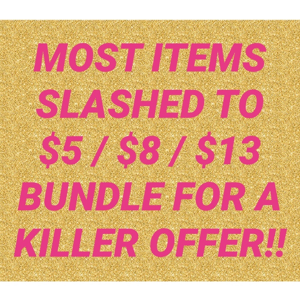 All items prices slashed to stupid prices!!!